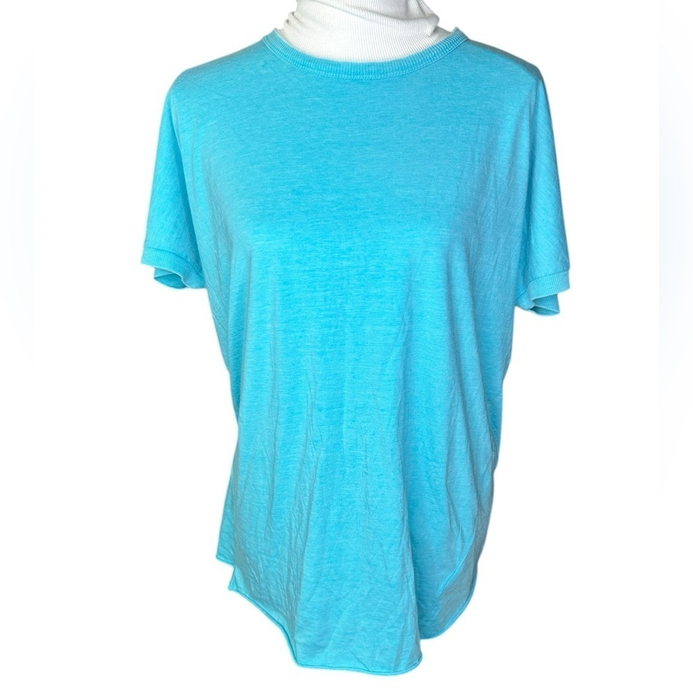 NWOT Free People Movement Walk On Tunic Blue Size X-Small